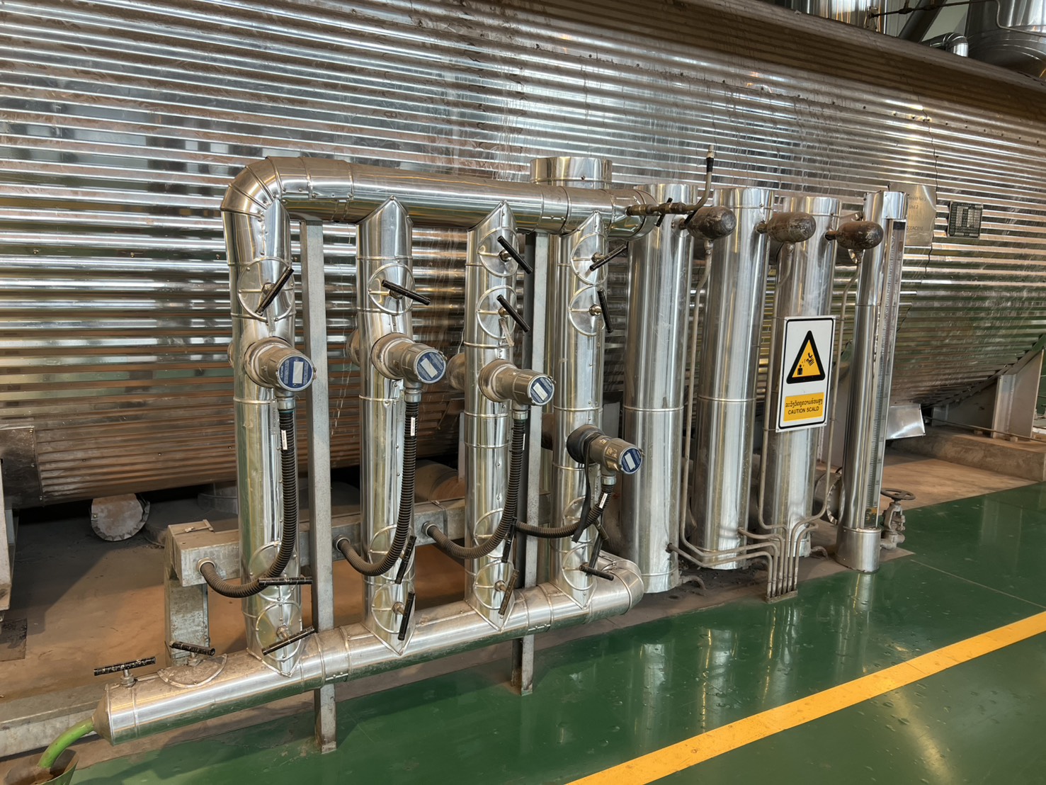 Aluminium lagging replacement